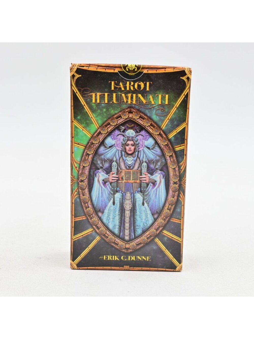 Tarot Illuminati Deck & Guidebook By Erik C. Dunne Lo Scarabeo Vibrant Artwork